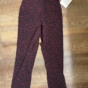 Lululemon Align HR Crop 21” NWT Size 4